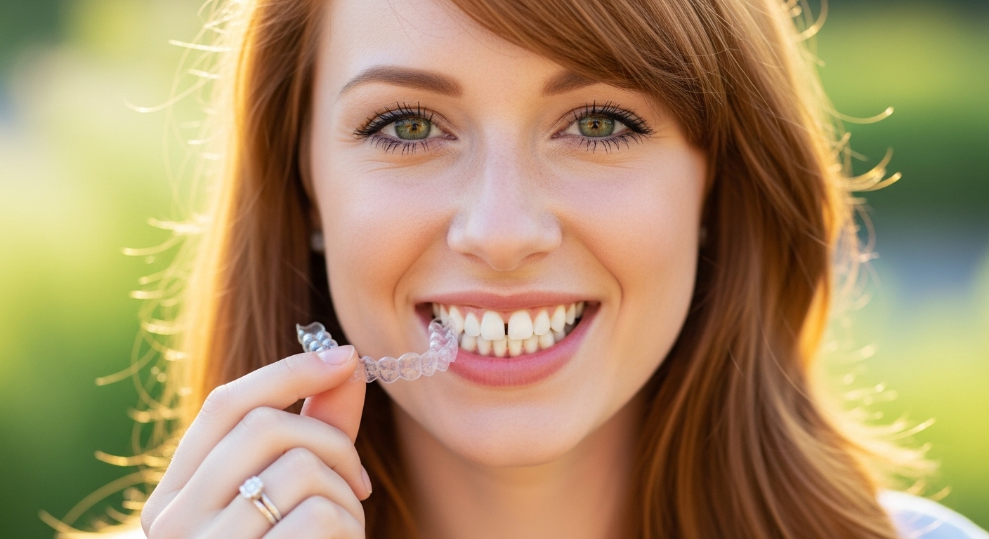 Invisalign pour corriger les dents du bonheur : Méthode et résultats